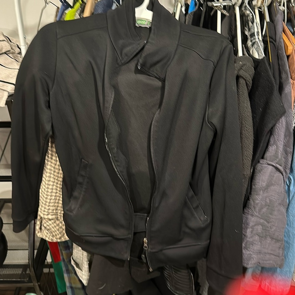 Eco Aveda branded track jacket